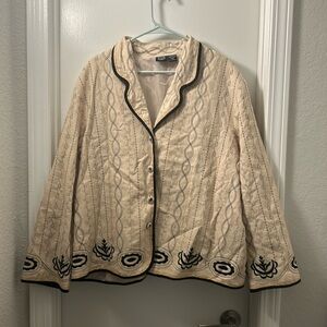 Vintage Embroidered Blazer Unique